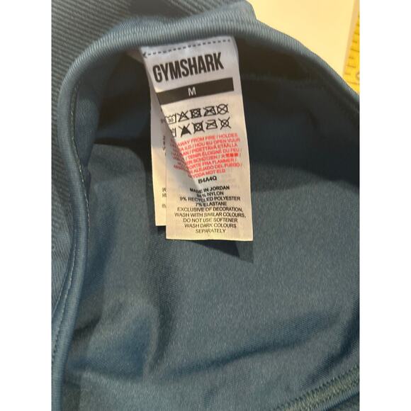 Gymshark Teal Blue set Leggings and bra - Picture 8 of 9